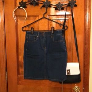 J Crew NWOT DENIM skirt